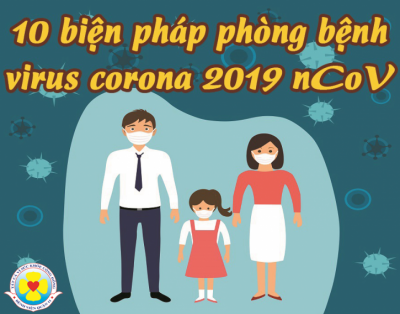 10 biện pháp phòng bệnh virus corona 2019 nCov