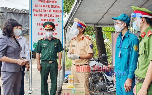 Phải tuyệt đối giữ sức khỏe để bảo vệ tốt vùng giáp ranh của tỉnh