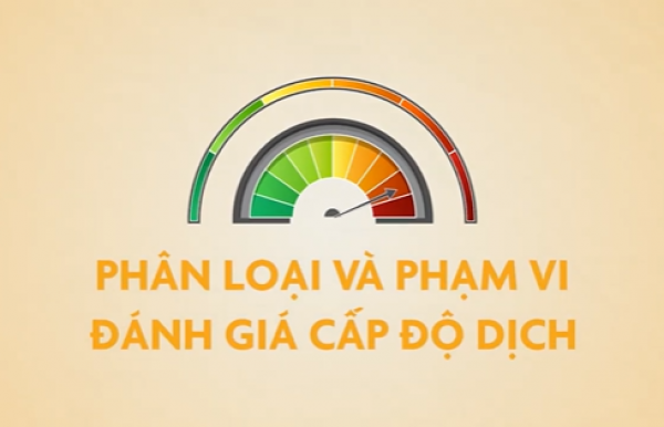 PHÂN LOẠI, PHẠM VI VÀ TIÊU CHÍ ĐÁNH GIÁ CẤP ĐỘ DỊCH