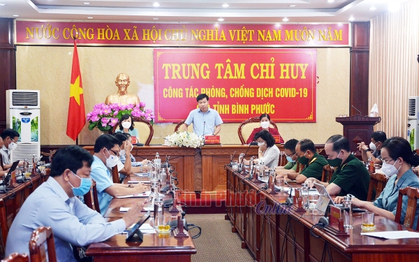 Bình Phước: Tăng cường xét nghiệm, sàng lọc ở mức cao nhất